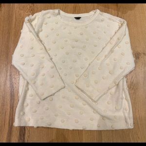 Ann Taylor Pom Pom Sweater